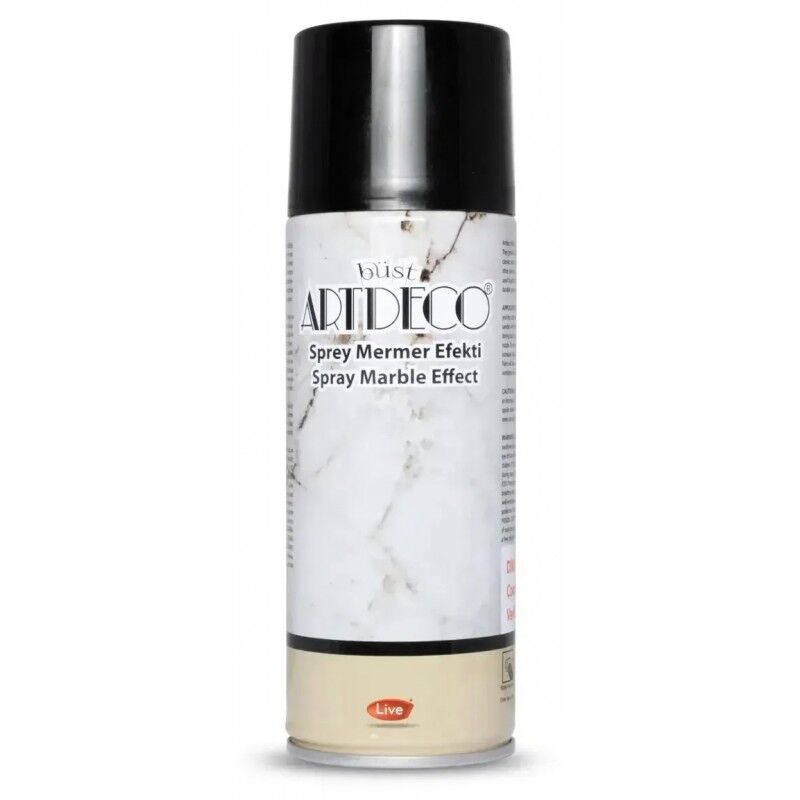 Artdeco Akrilik Sprey Mermer Efekti 200 Ml. Siyah 790