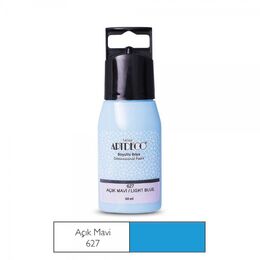 Artdeco Boyutlu Boya 60 ml. 627 AÇIK MAVİ - 1