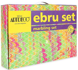 Artdeco Ebru Başlangıç Seti 5 Renk - 1