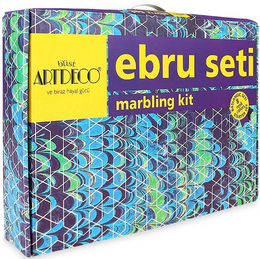 Artdeco Ebru Başlangıç Seti 8 Renk - Thumbnail