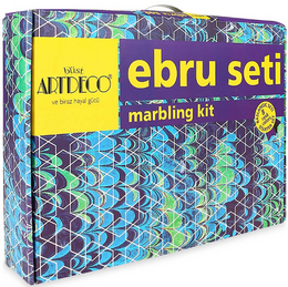 Artdeco Ebru Başlangıç Seti 8 Renk - 1