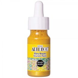 Artdeco Ebru Boyası 30 ml. 21 Metalik Altın