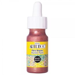 Artdeco Ebru Boyası 30 ml. 28 Metalik Bakır