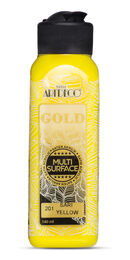 Artdeco Gold Multi Surface Akrilik Boya 140 ml. 201 SARI - 1