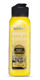 Artdeco Gold Multi Surface Akrilik Boya 140 ml. 201 SARI