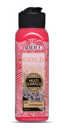 Artdeco Gold Multi Surface Akrilik Boya 140 ml. 224 ÇİLEK KIRMIZI - 1