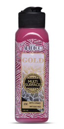 Artdeco Gold Multi Surface Akrilik Boya 140 ml. 230 ANTİK KIRMIZI - 1