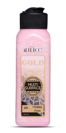 Artdeco Gold Multi Surface Akrilik Boya 140 ml. 256 PEMBE - 1