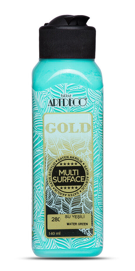 Artdeco Gold Multi Surface Akrilik Boya 140 Ml. 280 Su Yeşili