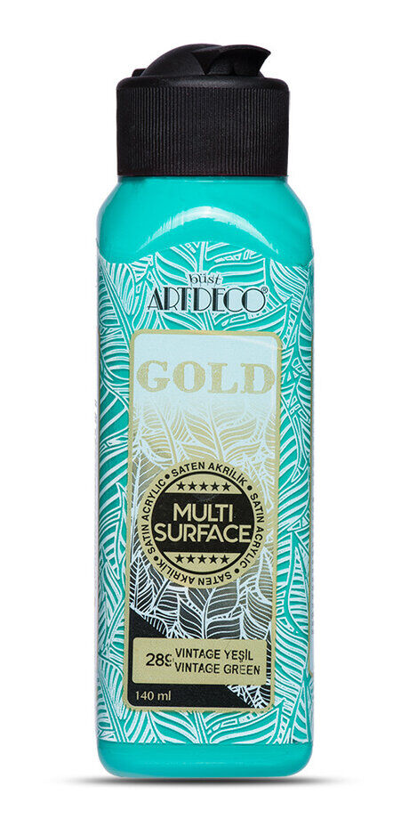 Artdeco Gold Multi Surface Akrilik Boya 140 Ml. 289 Vıntage Yeşil