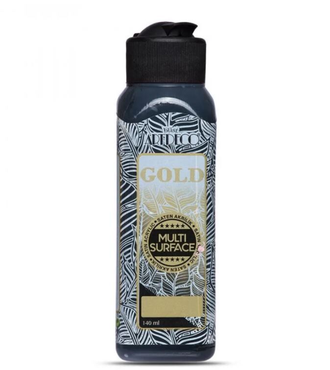 Artdeco Gold Multi Surface Akrilik Boya 140 Ml. 360 Siyah