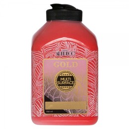 Artdeco Gold Multi Surface Akrilik Boya 500 ml. 222 MERCAN KIRMIZI - 1