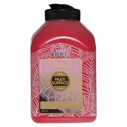 Artdeco Gold Multi Surface Akrilik Boya 500 ml. 224 ÇİLEK KIRMIZI - 1