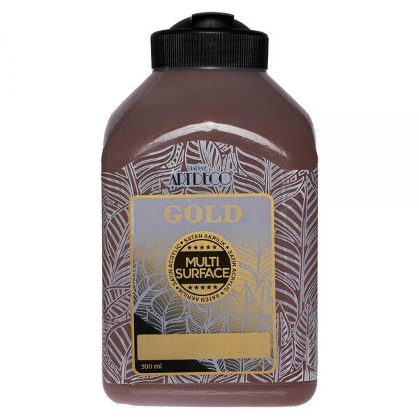 Artdeco Gold Multi Surface Akrilik Boya 500 Ml. 295 Kahverengi
