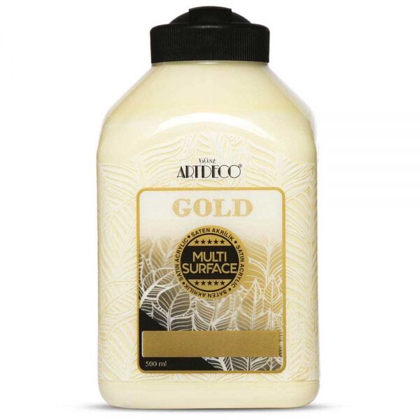 Artdeco Gold Multi Surface Akrilik Boya 500 Ml. 315 Retro Krem