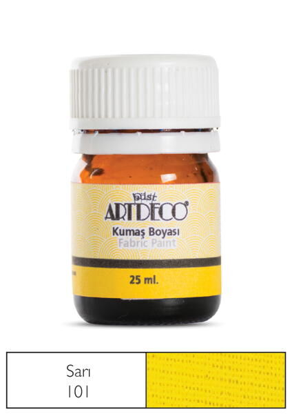 Artdeco Kumaş Boyası 101 Sarı