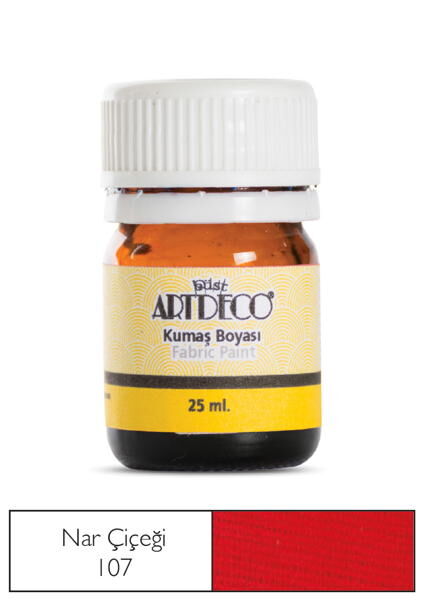 Artdeco Kumaş Boyası 107 Nar Çiçeği