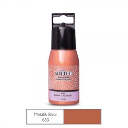 Artdeco Metalik Boyutlu Boya 60 ml. 683 BAKIR - 1