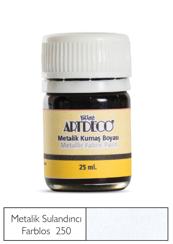 Artdeco Metalik Kumaş Boyası 250 Farblos (inceltici)