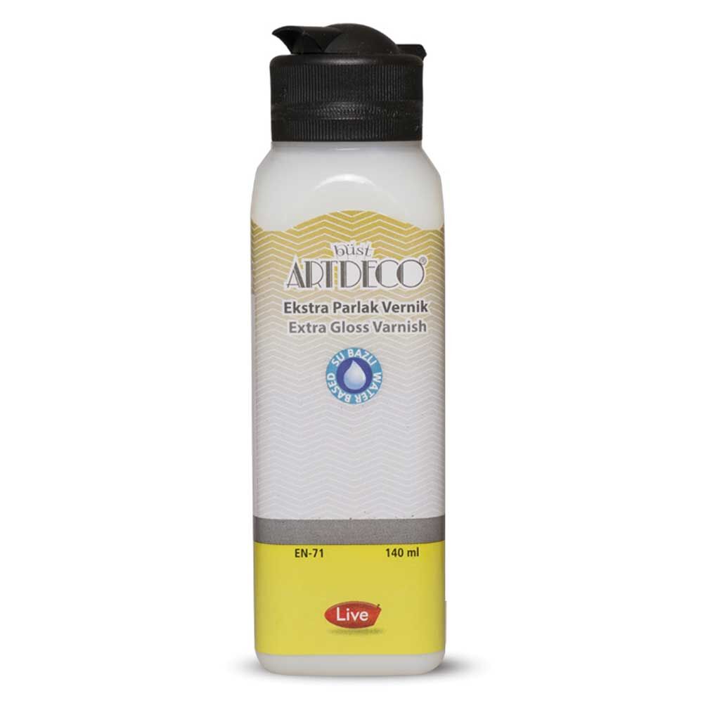 Artdeco Su Bazlı Ekstra Parlak Vernik 140 Ml.