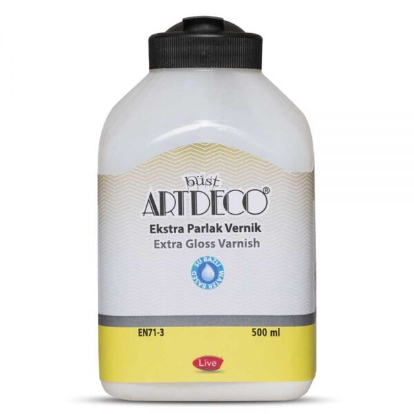 Artdeco Su Bazlı Ekstra Parlak Vernik 500 Ml.
