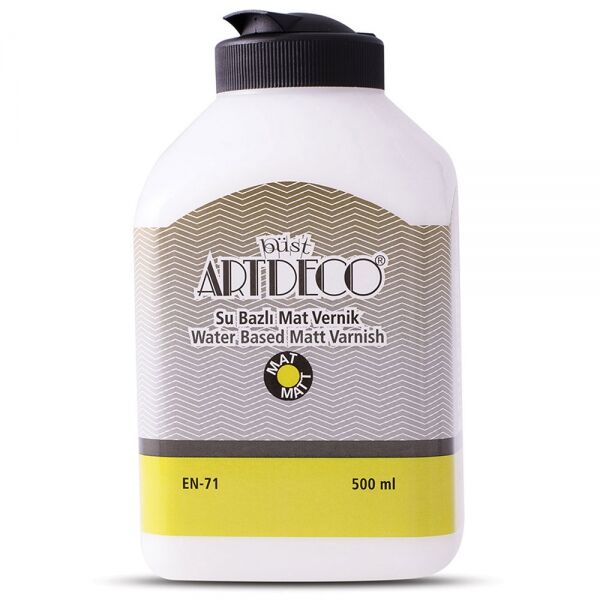Artdeco Su Bazlı Mat Vernik 500 Ml.