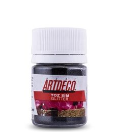Artdeco Toz Sim (Glitter) 25 ml. 318 Siyah - 1