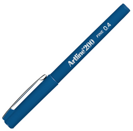 Artline 200 Fineliner 0.4 mm. İnce Uçlu Yazı ve Çizim Kalemi ROYAL MAVİ