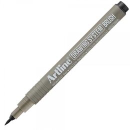 Artline Drawing System Brush Pen Fırça Uçlu Çizim Kalemi Siyah