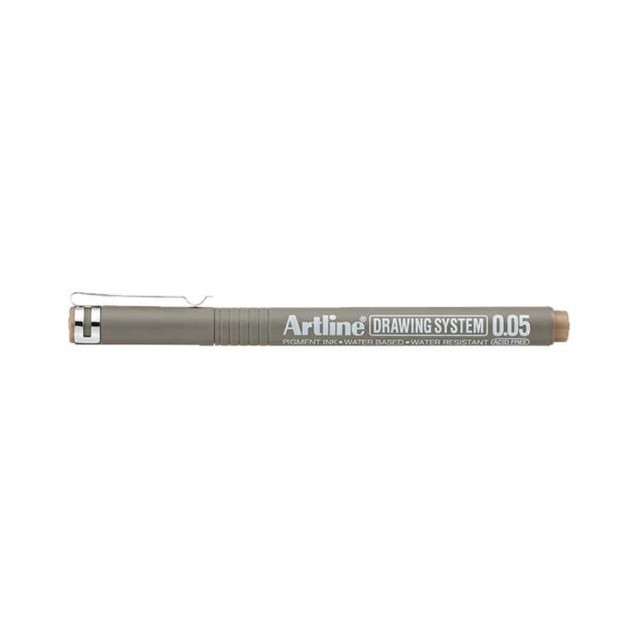 Artline Drawing System Teknik Çizim Kalemi 0.05 Mm. Pale Brown