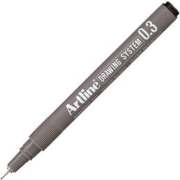 Artline Drawing System Teknik Çizim Kalemi 0.3 mm.