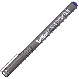 Artline Drawing System Teknik Çizim Kalemi 0.8 mm. Mavi