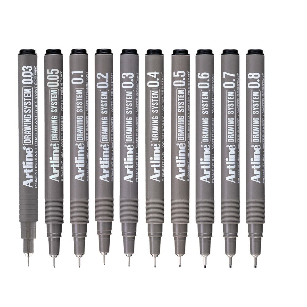 Artline Drawing System Teknik Çizim Kalemi Seti 10