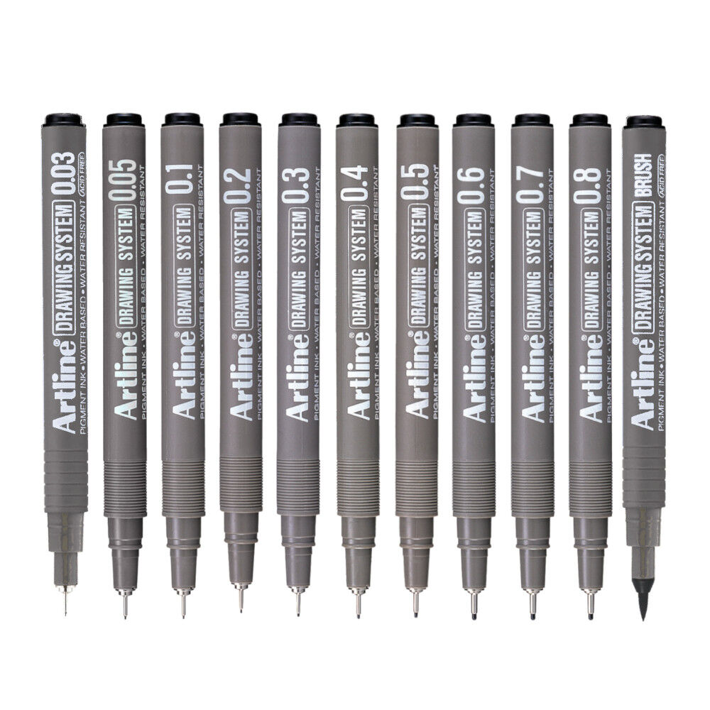 Artline Drawing System Teknik Çizim Kalemi Seti 11