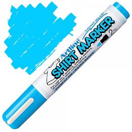 Artline Shirt Marker Kumaş Tekstil Tişört Boyama Kalemi AÇIK MAVİ - 1