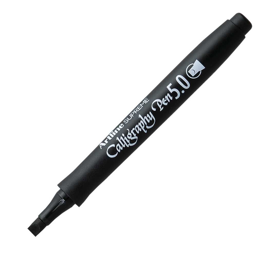 Artline Supreme Kaligrafi Kalemi 5.0 Mm. Siyah