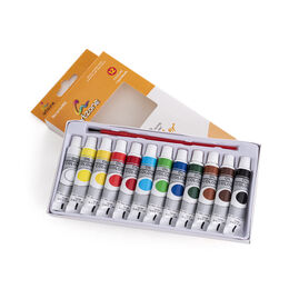 Artzone Ekonomik Yağlı Boya Seti 12 Renk x 12 ml. - 2