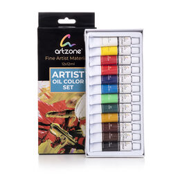 Artzone Quality Yağlı Boya Seti 12 Renk x 12 ml. - 1