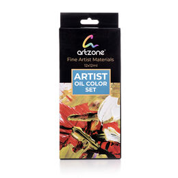 Artzone Quality Yağlı Boya Seti 12 Renk x 12 ml. - 2