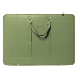 Bback Deri Körüklü Proje Resim Çantası 40x55 cm. MİNT YEŞİLİ - BBack