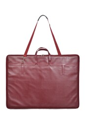 BBack Deri Proje Resim Çantası 40x55 cm. BORDO - 2