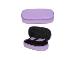 Bback Oval Deri Kalemlik / Kalem Kutusu PASTEL LİLA - BBack