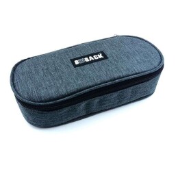 Bback Oval Kumaş Kalemlik / Kalem Kutusu FÜME - BBack
