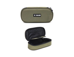 Bback Oval Kumaş Kalemlik / Kalem Kutusu HAKİ YEŞİL - BBack