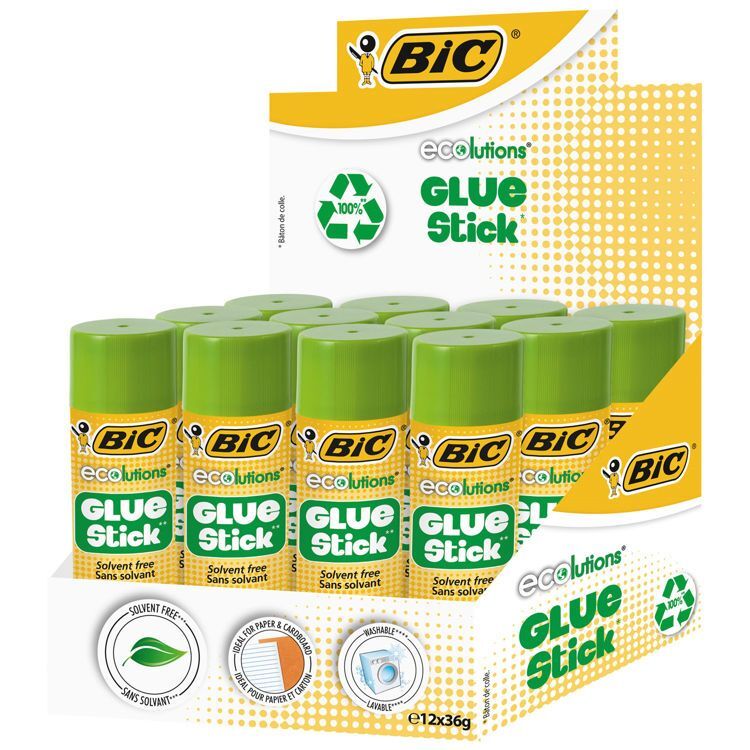 Bic Eco Solventsiz Stick Yapıştırıcı 36 Gr. 12