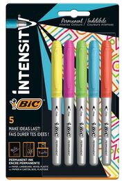 Bic İntensity Permanent Markör Karışık 5'Li (503927)