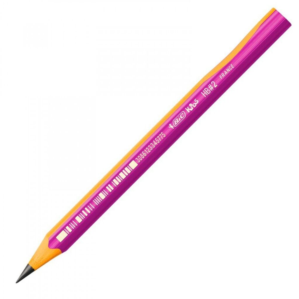 Bic Kids Evolution Jumbo Üçgen Kurşun Kalem Pembe