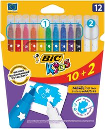Bic Kids Magic Silinebilir Keçeli Boya Kalemi 12 Renk
