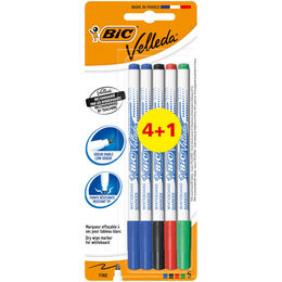 Bic Velleda 1721 Çocuk Tahta Kalemi 4+1 Blister