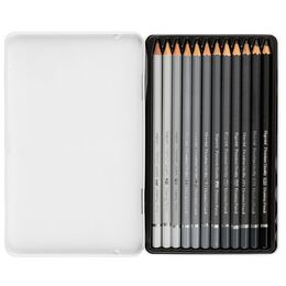 Bigpoint Dereceli Kalem Karakalem Eskiz Çizim Seti 12'li - 2